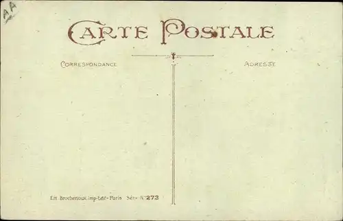 Künstler Ak Griff, Liebespaar, Nos Dict-on, Avec femme a passion...