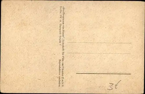 Ak Schauspieler Rene Deltgen, Portrait