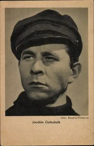 Ak Schauspieler Joachim Gottschalk, Portrait