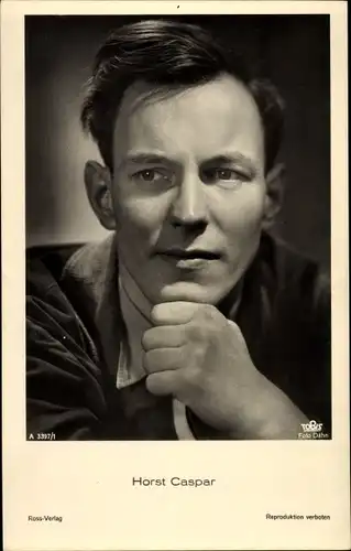 Ak Schauspieler Horst Caspar, Portrait