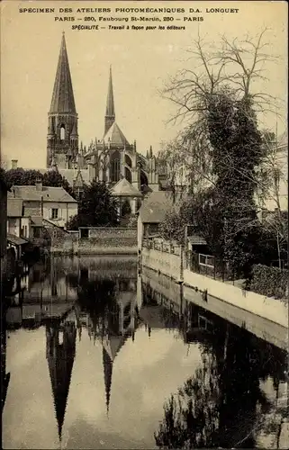 Ak Paris III. Arrondissement Temple, Specimen des Ateliers Photomecaniques, Faubourg St. Martin