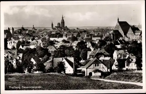 Ak Freiberg in Sachsen, Panorama