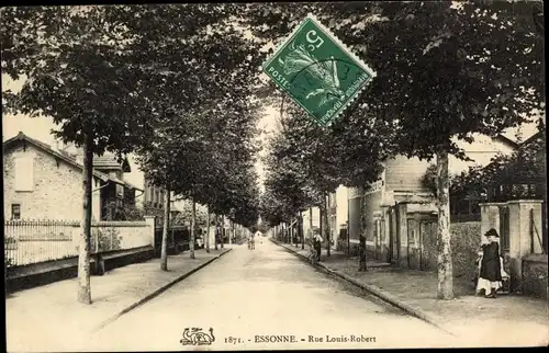 Ak Essonne, Rue Louis Robert