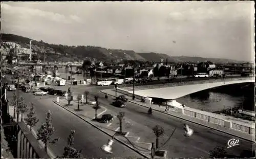 Ak Rouen Seine Maritime, Le Pont Corneille