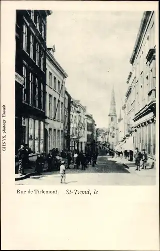 Ak Saint Trond Sint Truiden Flandern Limburg, Rue de Tirlemont