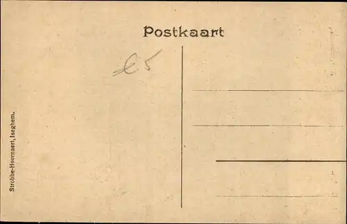 Ak Izegem Iseghem Westflandern, Abeelemolen, Windmühle