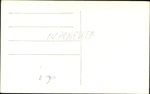 Foto Ak Indonesien, Tempel, Statue