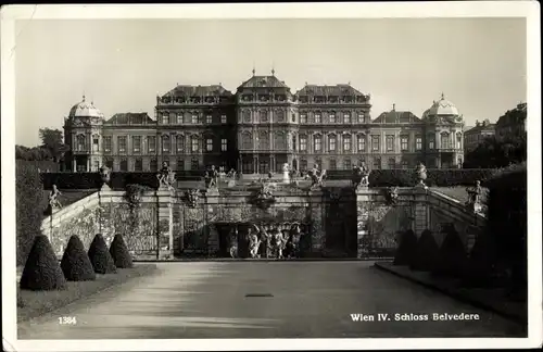 Ak Wien 4 Wieden, Schloss Belvedere