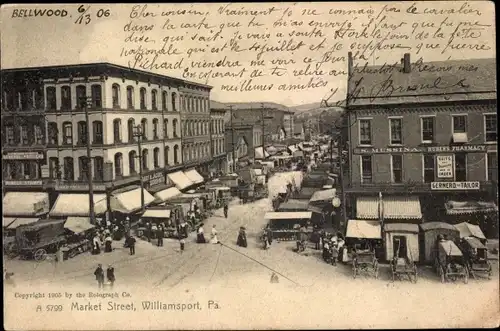Ak Williamsport Pennsylvania USA, Market Street