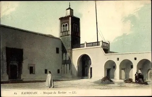 Ak Kairouan Tunesien, Mosquee du Barbier, Moschee, Außenansicht