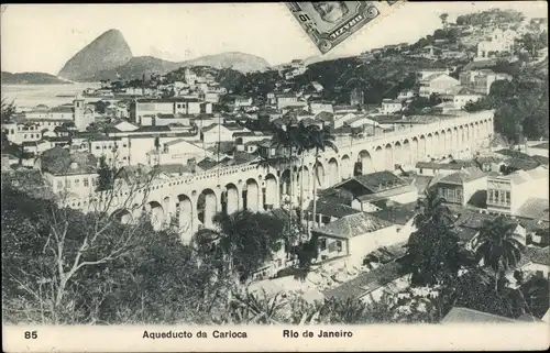 Ak Rio de Janeiro Brasilien, Aqueducto da Carioca