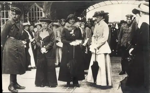 Ak August Wilhelm Prinz von Preußen, Alexandra Viktoria von Schleswig-Holstein-Sonderburg-Glücksburg