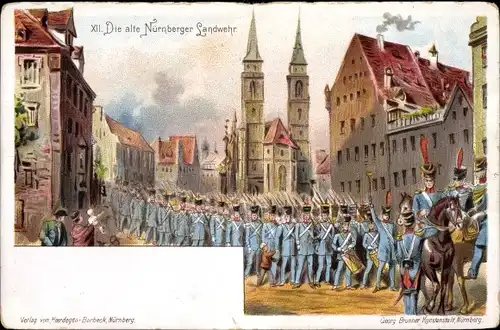 Litho Nürnberg in Mittelfranken, XII. Die alte Nürnberger Landwehr