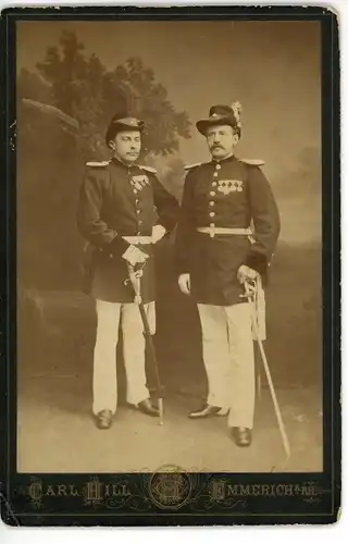 CdV Deutsche Soldaten in Uniform, Orden