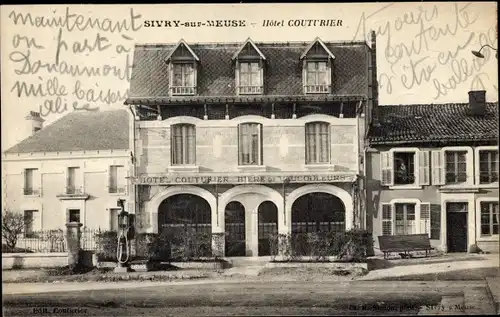 Ak Sivry sur Meuse Lothringen, Hotel Couturier
