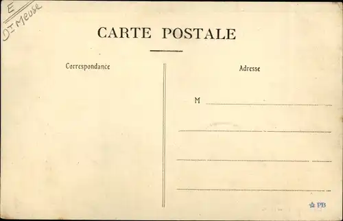 Ak Stainville Lothringen Meuse, La Mairie