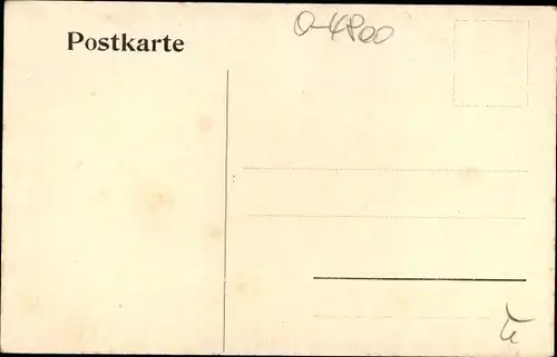 Ak Naumburg an der Saale, Partie am Dom