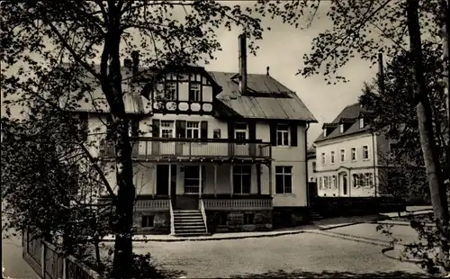 Ak Breitenbach Wetterzeube im Burgenlandkreis, FDGB Genesungsheim Otto Diehr