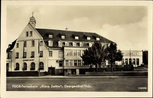 Ak Georgenthal in Thüringen, FDGB-Ferienheim Klara Zetkin