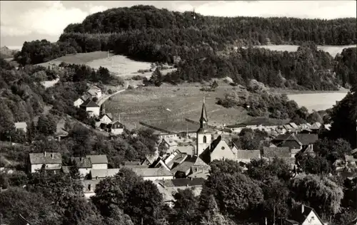 Ak Kranichfeld in Thüringen, Blick vom Hain