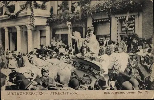 Ak Utrecht Niederlande, Lustrumfeesten 1906