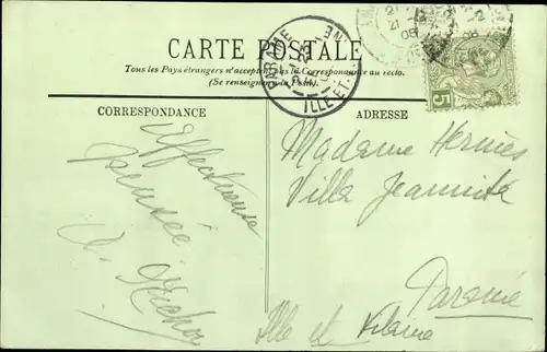 Ak Monte Carlo Monaco, Le Palais du Prince, Palast