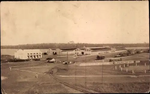 Ak Abidjan Elfenbeinküste, La Douane et le Magasins du Service Maritime, Außenansicht
