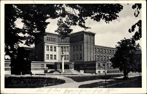 Ak Hradec Králové Königgrätz Stadt, Rasinovo gymnasium