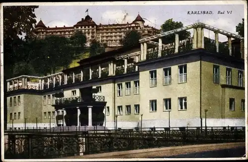 Ak Karlovy Vary Karlsbad Stadt, Bad VI