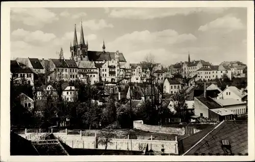 Ak Chrudim Region Pardubice, Kirche, Stadtansicht