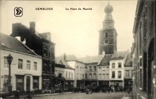 Ak Gembloux Wallonien Namur, La Place du Marché