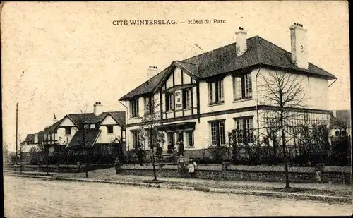 Ak Genk Flandern Limburg, Cité Winterslag, Hotel du Parc