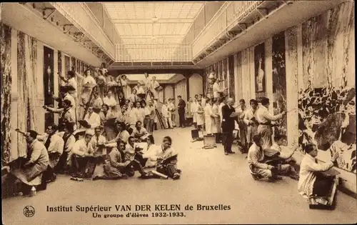 Ak Bruxelles Brüssel, Institut Superieur Van der Kelen