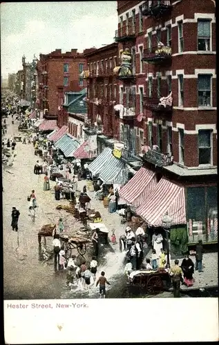Ak New York USA, Hester Street