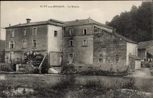 Ak Rupt aux Nonains Meuse, Le Moulin