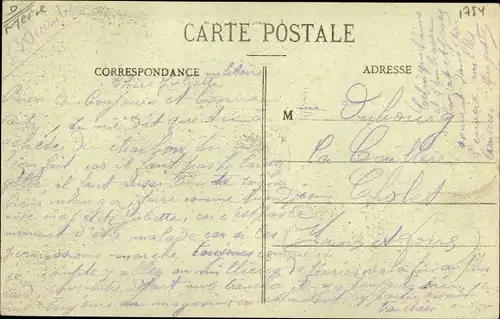 Ak Stainville Lothringen Meuse, La Mairie