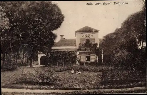 Ak Zuidhorn Groningen Villa Arnichem, Gesamtansicht