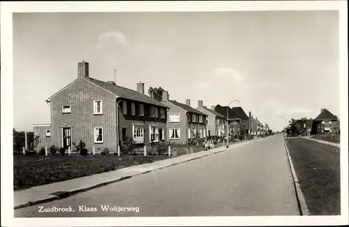 Ak Zuidbroek Groningen Niederlande, Klaas Woltjerweg