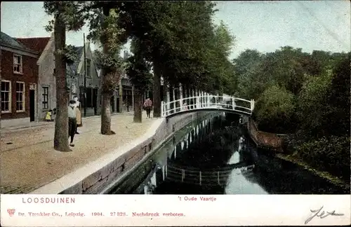 Ak Loosduinen Südholland, 't Oude Vaartje