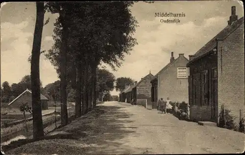 Ak Middelharnis Südholland, Oudendijk