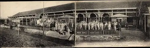 Klapp Ak Cantine des Deux Drapeaux pour les Permssionnaires, Vue exterieure de la Cantine
