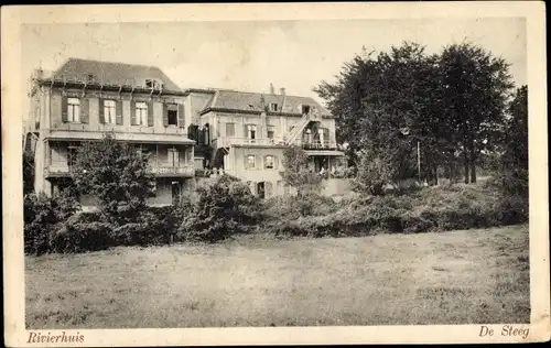 Ak De Steeg Rheden Gelderland, Rivierhuis
