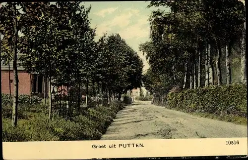 Ak Putten Gelderland, Dorpsstraat