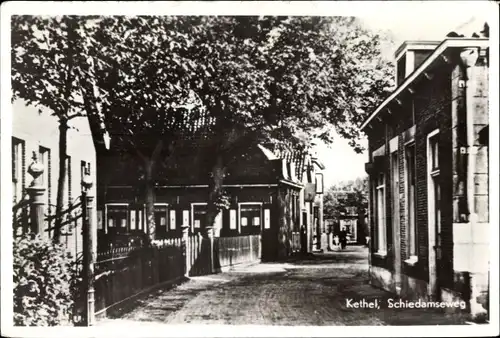 Ak Kethel Schiedam Südholland, Schiedamseweg