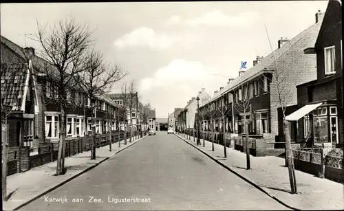Ak Katwijk aan Zee Südholland Niederlande, Ligusterstraat