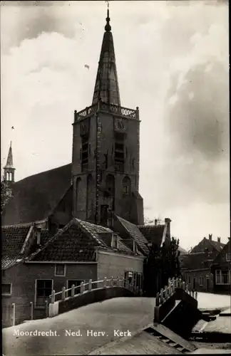 Ak Moordrecht Südholland Niederlande, Ned. Herv. Kerk