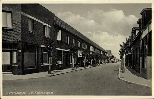 Ak ’s Gravenzande Westland Südholland, V. d. Kasteelestraat