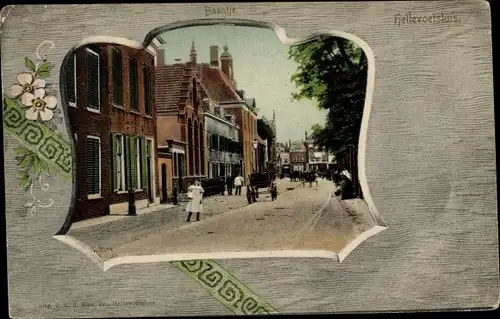 Passepartout Ak Hellevoetsluis Südholland, Baantje