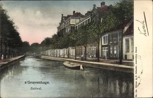 Ak 's Gravenhage Den Haag Südholland, Zuidwal