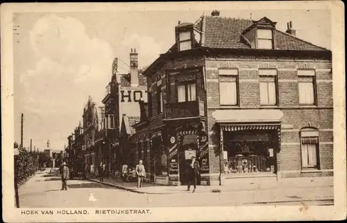 Ak Hoek van Holland Rotterdam Südholland Niederlande, Rietdijkstraat